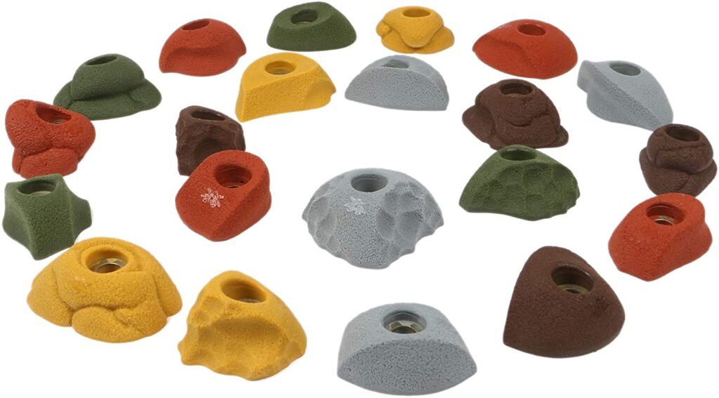 Atomik Climbing Holds 21 Classic Pack