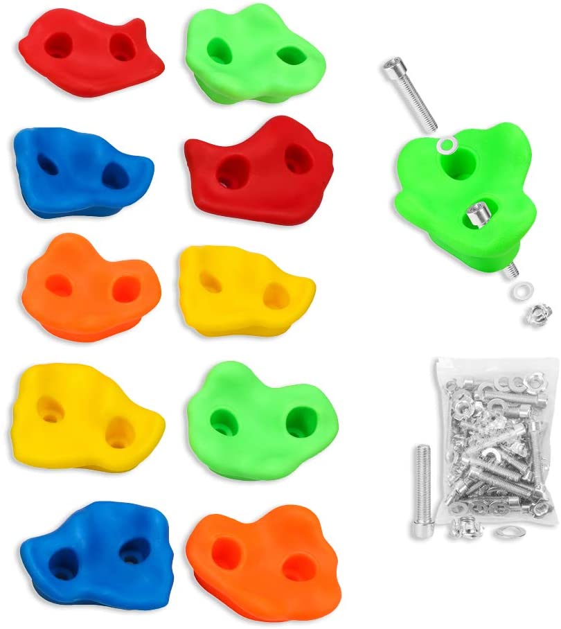 Textured Rock Climbing Holds for Kids